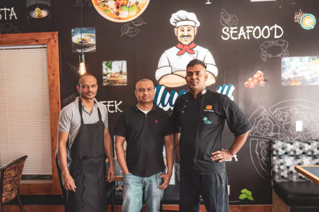 Chef Chathura: As the owner and head chef, Chef Chathura brings his extensive culinary background and international experience to Blue Grill Restaurant. With his creativity and attention to detail, he ensures that every dish is prepared to perfection.